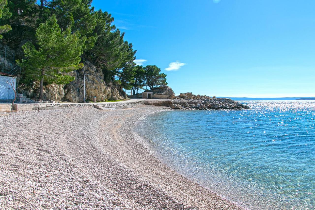 Apartments By The Sea Brela, Makarska - 20778 Eksteriør bilde